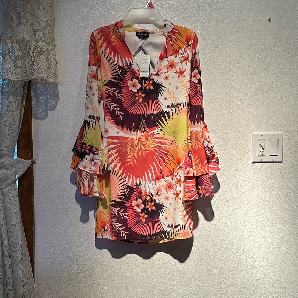 Bebe 0 Tropical Dress